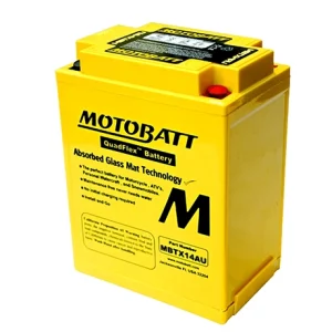 MOTOBATT AGM QUADFLEX  MBTX14AU 16,5 Ah