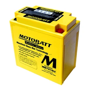 MOTOBATT AGM QUADFLEX MBTX16U 19 ah