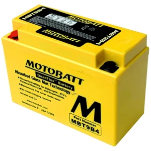 MOTOBATT GEL AGM QUADFLEX MBT9B4